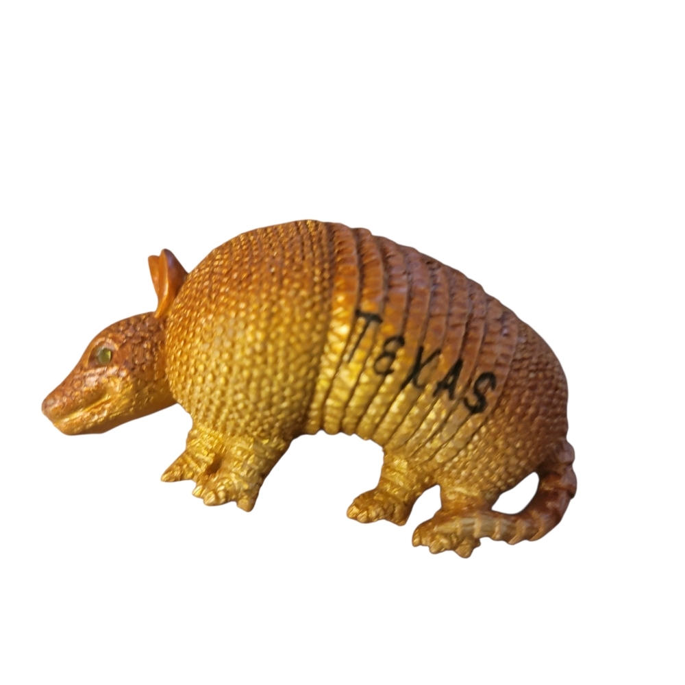 Texas Armadillo Figurine